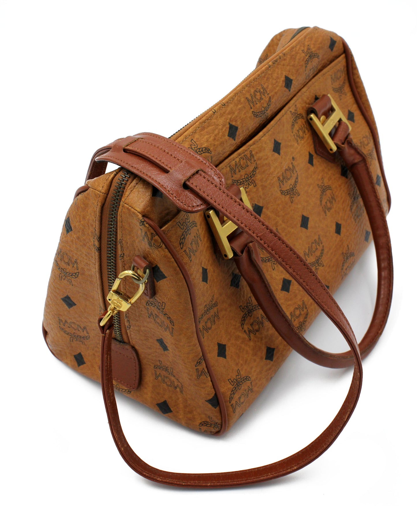 MCM Mini Boston Crossbody