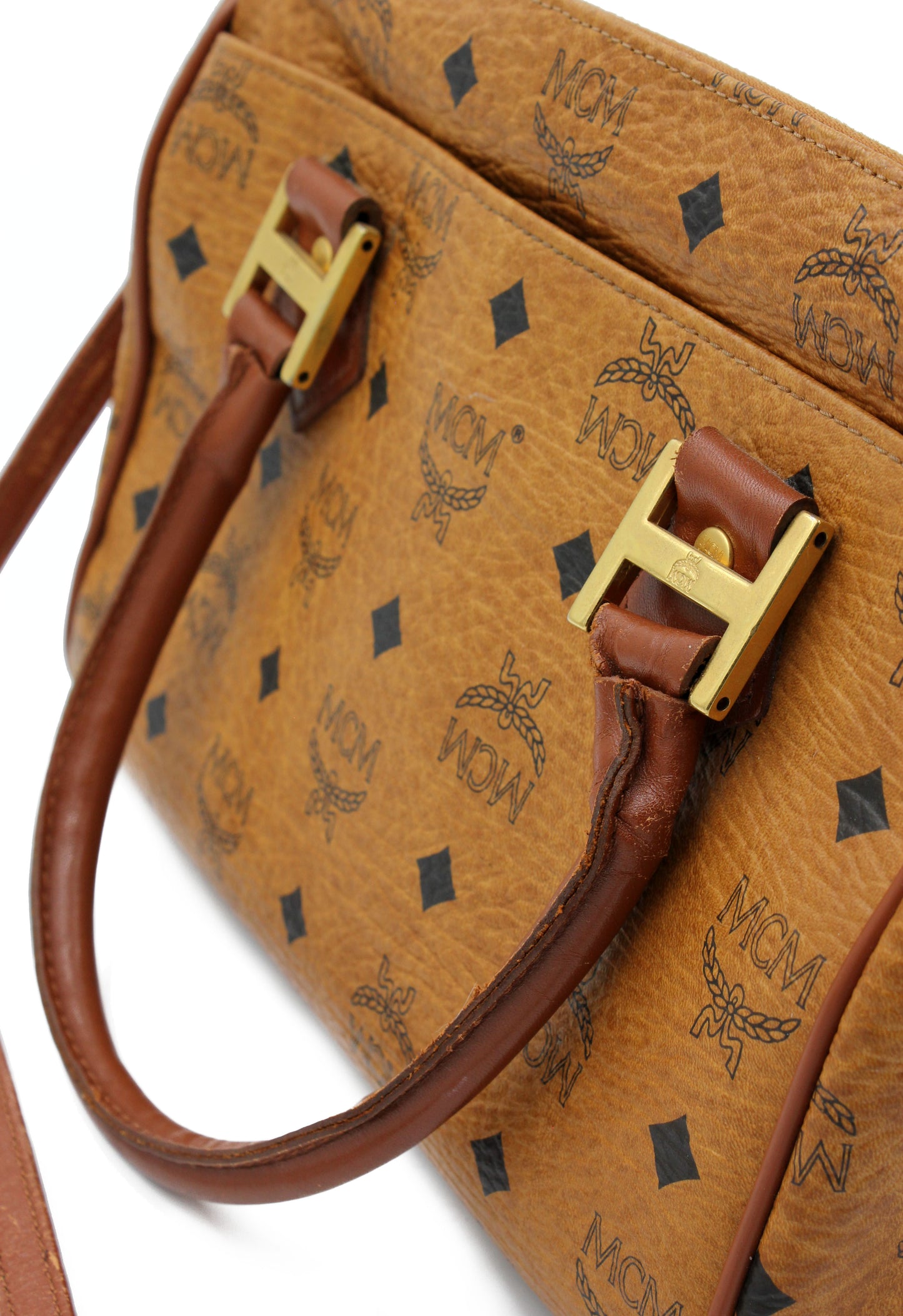 MCM Mini Boston Crossbody