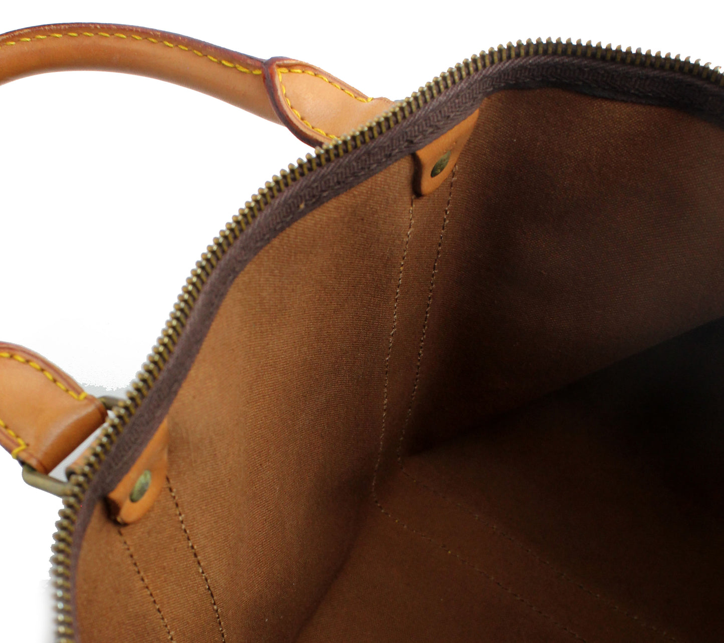 Louis Vuitton Keepall 50 (Duffle Bag) with luggage tag