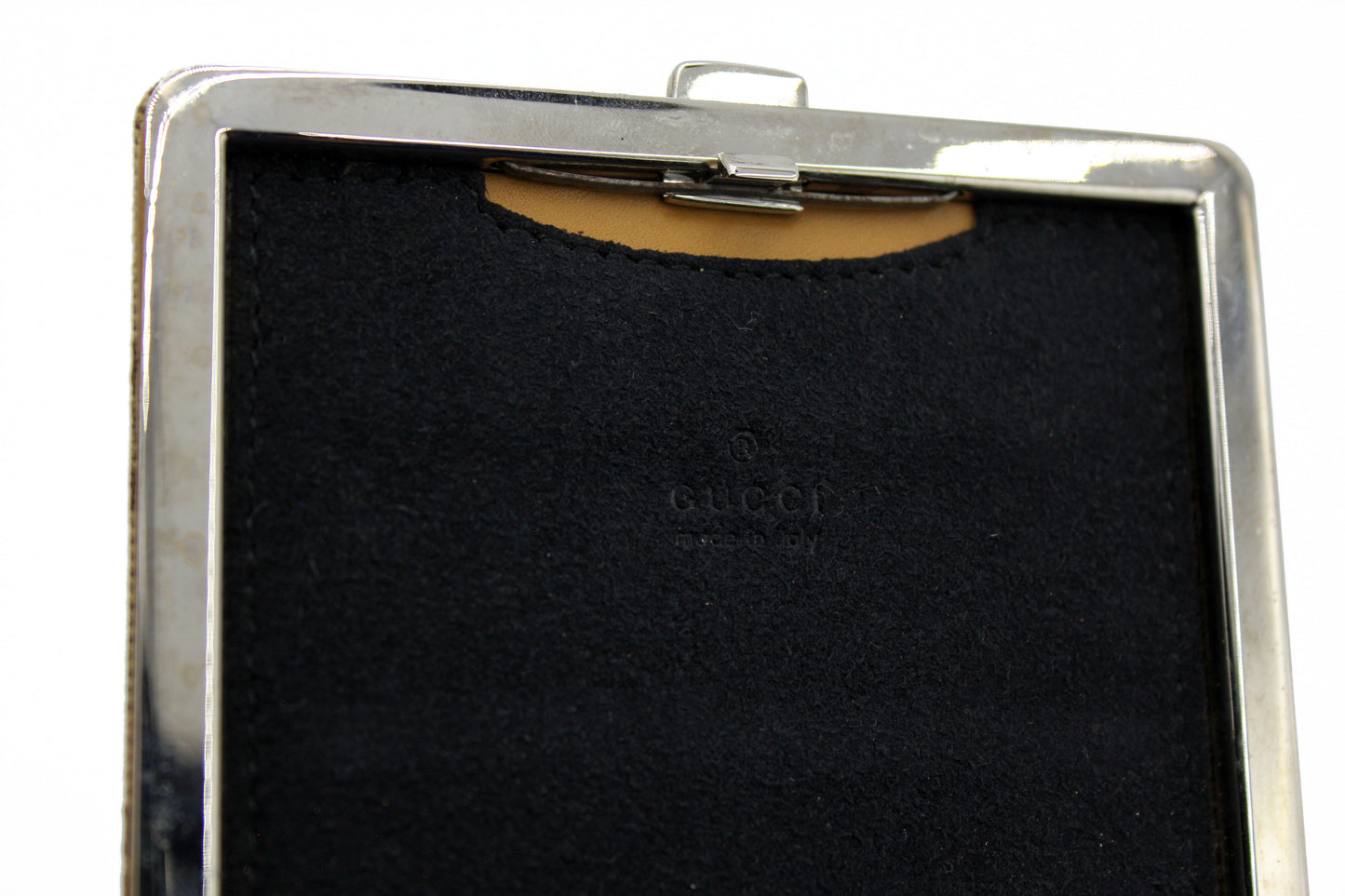 Vintage Gucci Hardcase Supreme Canvas Snap Cardholder/Wallet