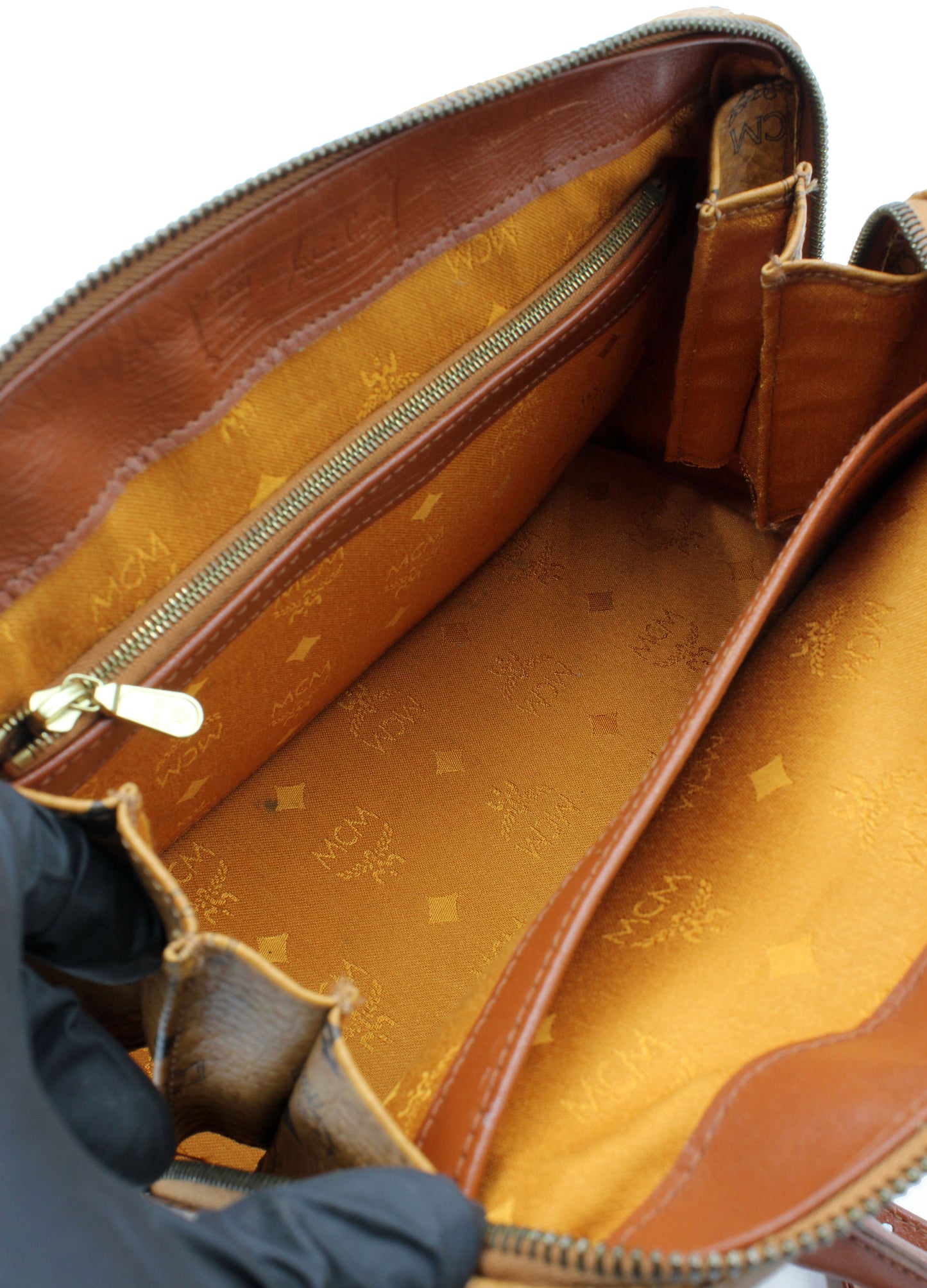 MCM Mini Boston Crossbody