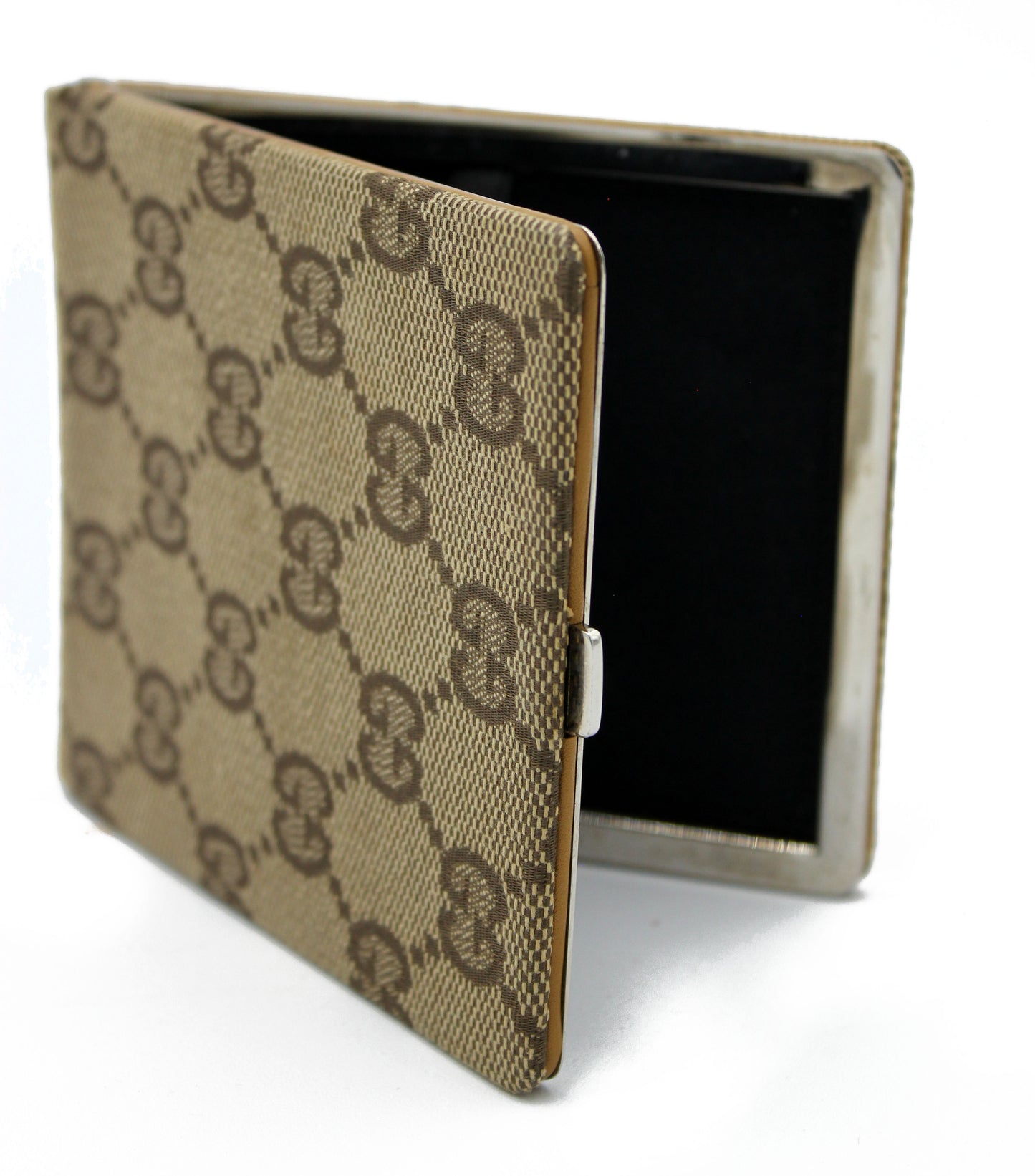 Vintage Gucci Hardcase Supreme Canvas Snap Cardholder/Wallet