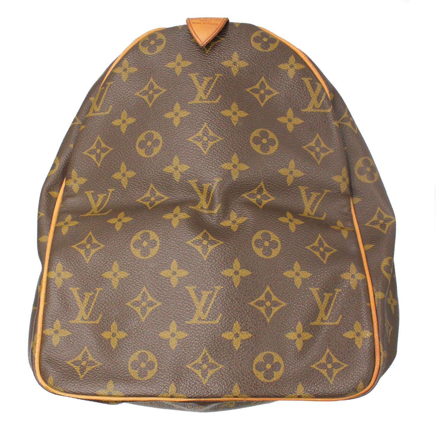 Louis Vuitton Keepall 50 (Duffle Bag) with luggage tag