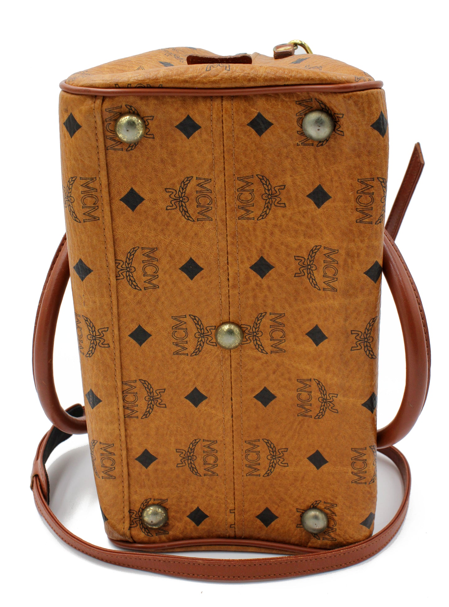 MCM Mini Boston Crossbody