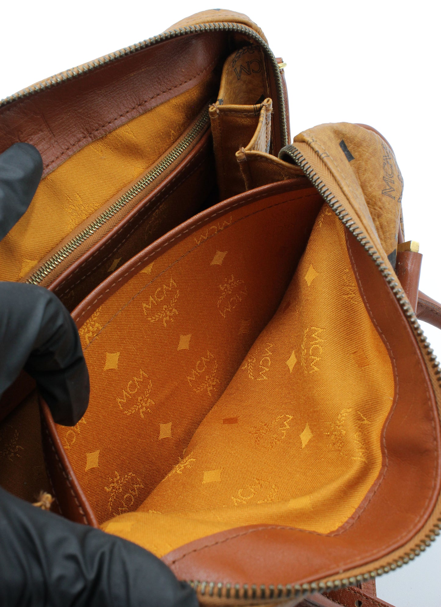 MCM Mini Boston Crossbody