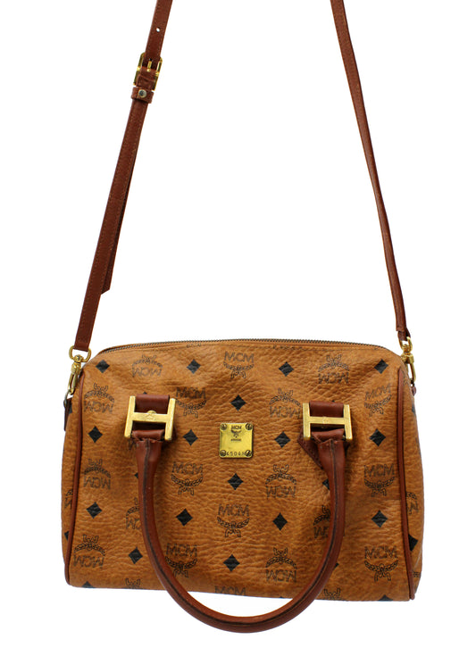 MCM Mini Boston Crossbody