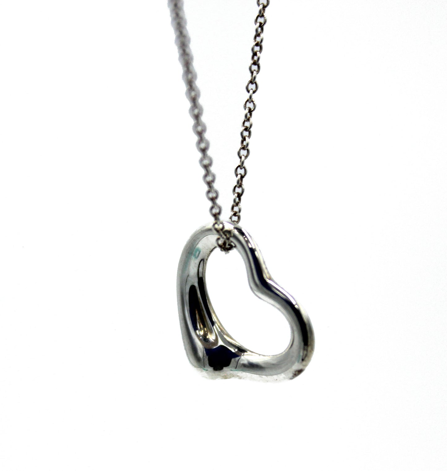 Tiffany & Co. Elsa Peretti Heart Pendant and Chain